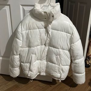 fashion nova white puffer jacket